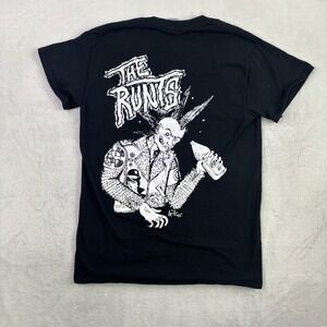 Gildan The Runts 2023 Concert Tour Black Short Sleeve Graphic Shirt Men's Small